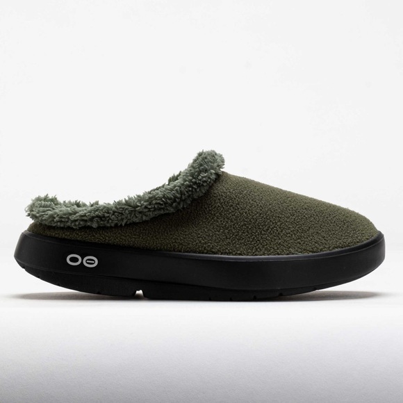 OOFOS OOcoozie Men’s Slip On Mules in Alpine Moss Size 9 Recovery Comfort Shoes - Picture 1 of 10